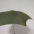 Vintage British small umbrella with plastic handle, green, 63cm, St Michael